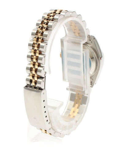 ロレックス  腕時計 デイトジャスト 10Pダイヤ  自動巻き ゴールド  レディース   ROLEX