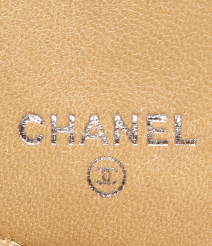 Chanel在翻译轮钱包图标女性（圆形拉链）CHANEL