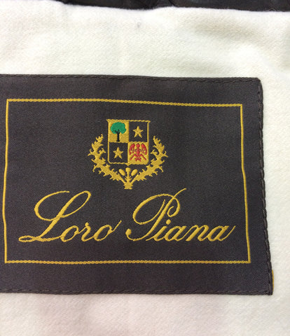Loropiana RAM หนังลงเสื้อกั๊กผู้ชายขนาด 44 (s) Loro Piana