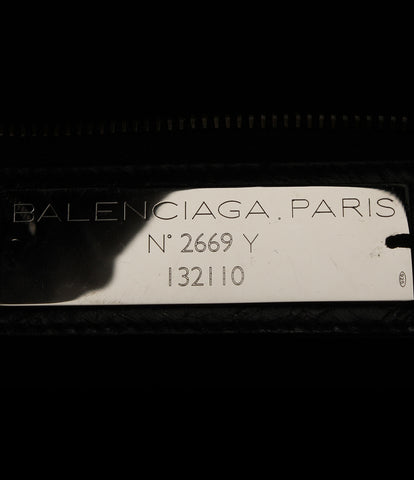 Valenciaga กระเป๋าหนัง 132110 เส้นโดยไม่ต้อง Ledies Balenciaga