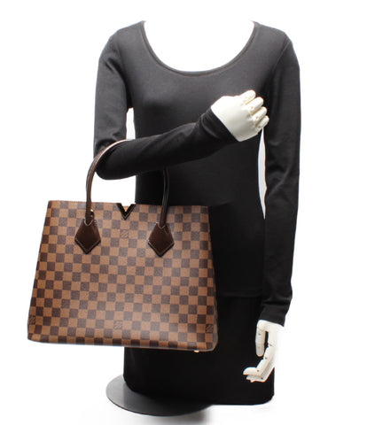 Louis Vuitton beauty products leather handbag Kensington Damier Ladies Louis Vuitton