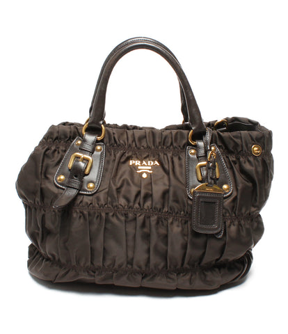 Prada 2way Handbag Nylon Ladies Prada