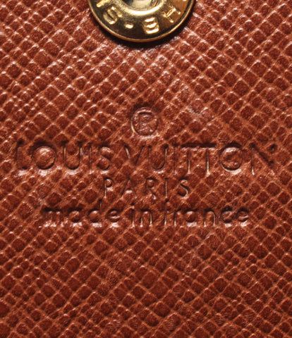 路易威登美容产品两折钱包波尔图莫奈拉链的Monogram中性（2折钱包）路易威登