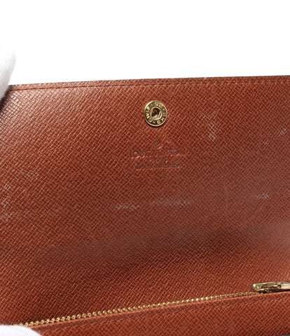 ルイヴィトン 美品 二つ折り財布 ポルトモネジップ モノグラム    ユニセックス  (2つ折り財布) Louis Vuitton