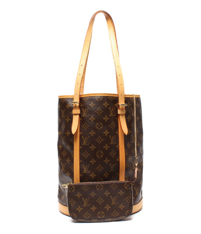 Louis Vuitton กระเป๋าสะพายกระเป๋า Bucket GM Monogram ผู้หญิง Louis Vuitton