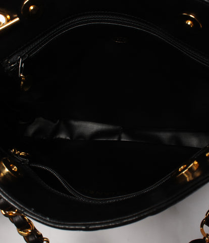 Chanel Leather chain shoulder bag Matorasse Ladies CHANEL