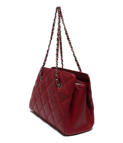 Chanel Coco mark Matorasse chain leather shoulder bag ladies CHANEL