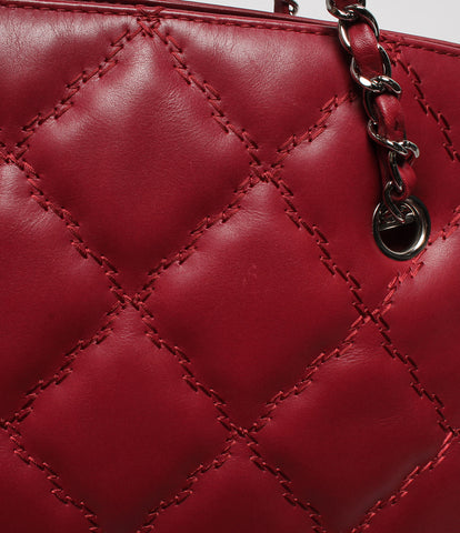Chanel Coco mark Matorasse chain leather shoulder bag ladies CHANEL
