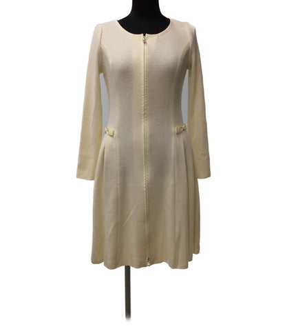 Beauty products long-sleeved knit dress ladies SIZE 36 (XS below) RENE