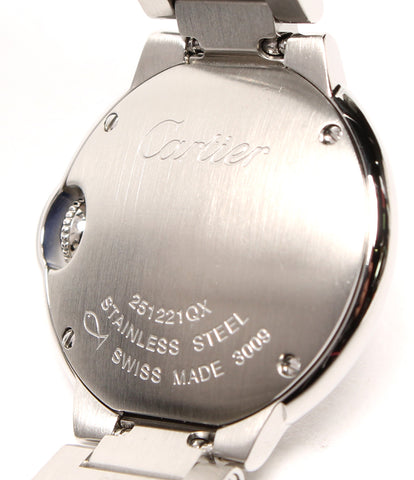 Cartier Watch Baron Blue Quartz Ladies Cartier