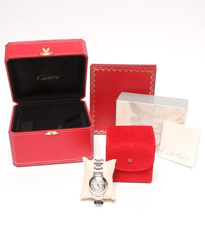 カルティエ  腕時計 バロンブルー  クオーツ   レディース   Cartier