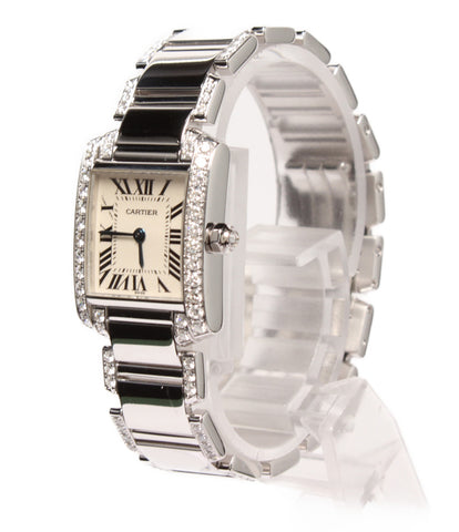 カルティエ 美品 腕時計 タンクフランセーズ  クオーツ   レディース   Cartier