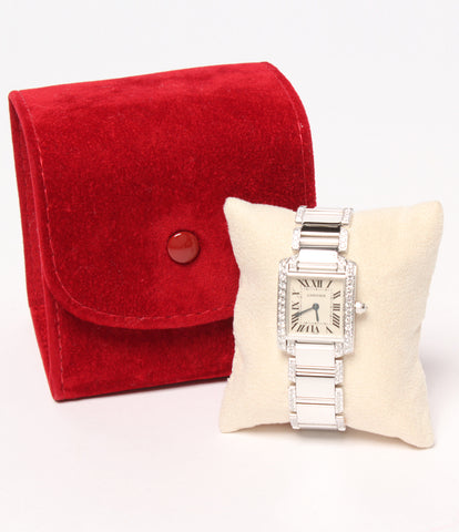 カルティエ 美品 腕時計 タンクフランセーズ  クオーツ   レディース   Cartier
