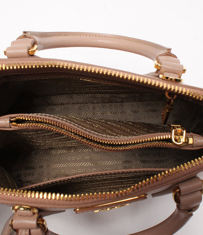 Prada beauty products 2WAY leather handbag for women, leather PRADA