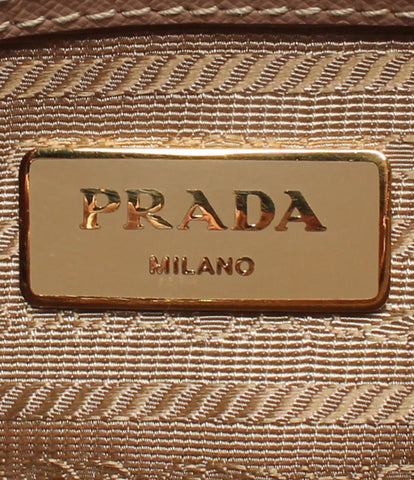 普拉达美容产品2WAY皮手袋的妇女，皮革PRADA