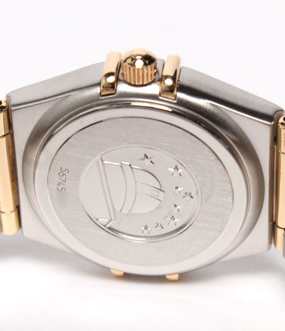 Omega watch 12P diamond constellation mini quartz shell Ladies OMEGA
