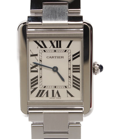 カルティエ 美品 腕時計 タンクソロSM   クオーツ   レディース   Cartier