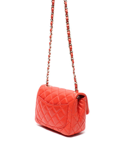 Chanel single chain leather shoulder bag mini Matorasse Ladies CHANEL