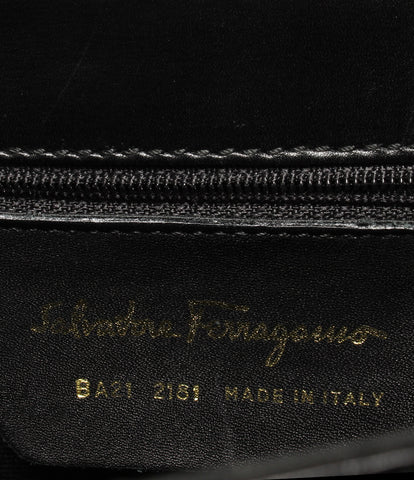 Salvatore Ferragamo leather handbag Ganchini Ladies Salvatore Ferragamo