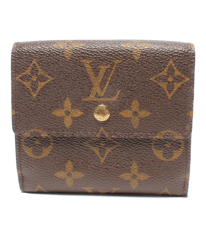 Louis Vuitton W Hook กระเป๋าสตางค์แบบสองพับ Porto Monet ของลัทธิความเป็นเจ้าพนักงานมอนแกรม (กระเป๋าสตางค์ 2 พับ) Louis Vuitton