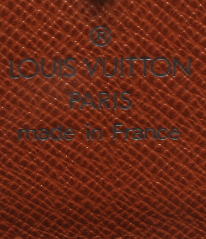ルイヴィトン  Wホック 二つ折り財布 ポルトモネ カルトクレディ モノグラム    レディース  (2つ折り財布) Louis Vuitton