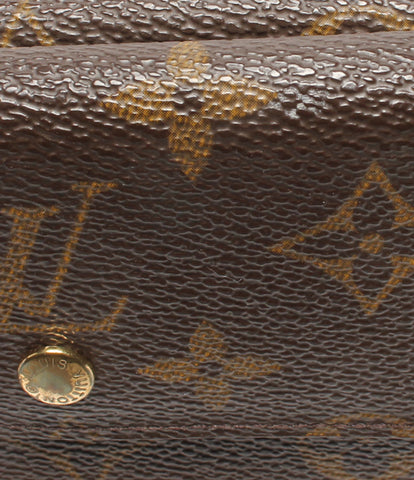 ルイヴィトン  Wホック 二つ折り財布 ポルトモネ カルトクレディ モノグラム    レディース  (2つ折り財布) Louis Vuitton