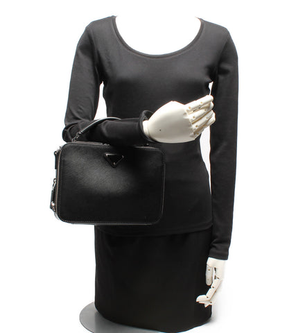 Prada Beauty Products 2way Handbags Saffiano Travel Leather Womens Prada