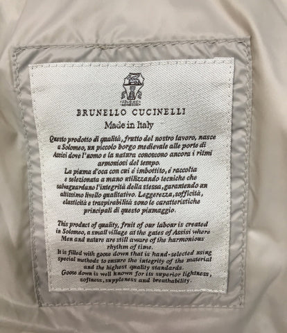 布鲁Kuchineri美容产品用毛皮丝绒背心女士们SIZE 42（M）BRUNELLO CUCINELLI