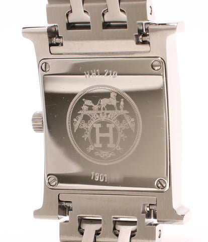 Hermes Beauty Product H Watch ควอตซ์สีเบจผู้หญิง Hermes