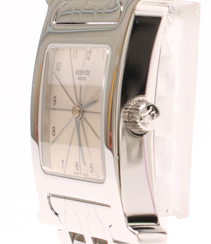 Hermes Beauty Product H Watch ควอตซ์สีเบจผู้หญิง Hermes