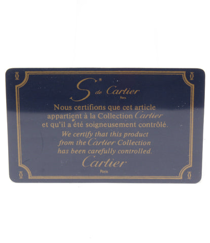 カルティエ 美品 レザーハンドバッグ  サファイアライン    レディース   Cartier