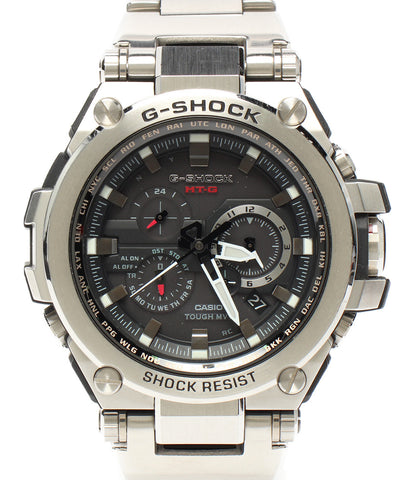 カシオ  腕時計 G-SHOCK MT-G  ソーラー ブラック  メンズ   CASIO