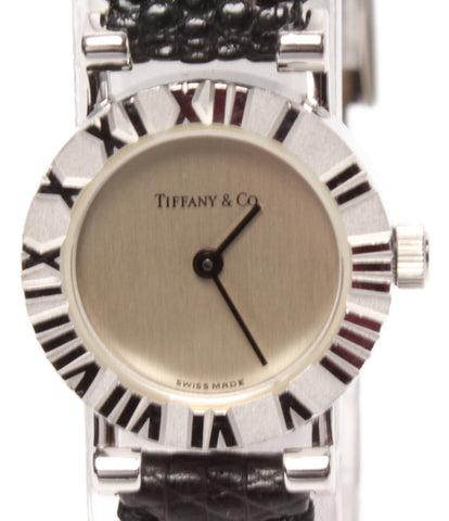 Tiffany Watch Atlas ควอตซ์เงินผู้หญิง Tiffany & Co