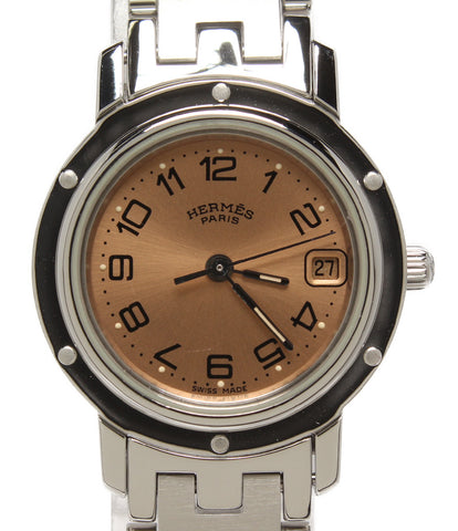 Hermes Watch Clipper Quartz Ladies Hermes