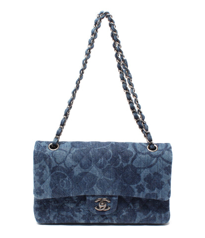 Chanel beauty products denim Camellia chain shoulder bag Matorasse current model Ladies CHANEL