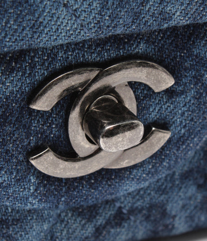 Chanel ความงามผลิตภัณฑ์ผ้ายีนส์ Cameria Chain กระเป๋าสะพาย Matrasse รุ่นปัจจุบันผู้หญิง Chanel