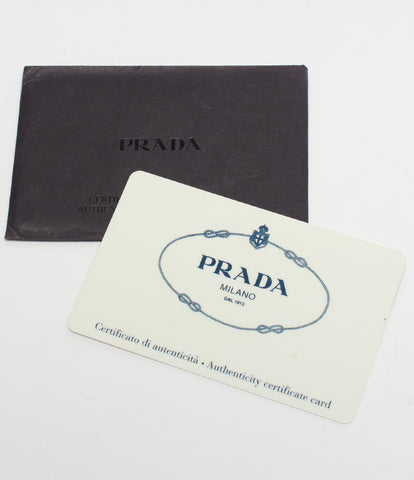 Prada หนังกระเป๋าหนังหนังสุภาพสตรี Prada