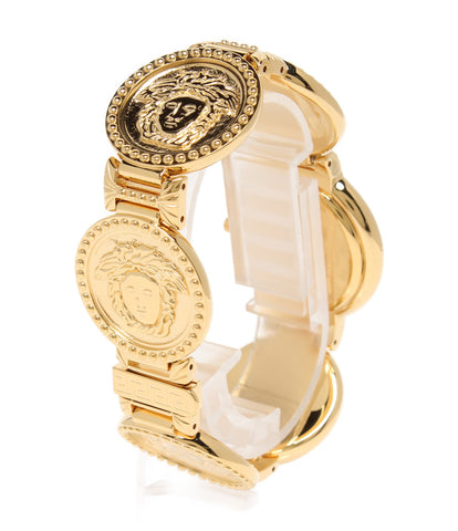 ヴェルサーチ  腕時計 コインウォッチ  クオーツ ゴールド  レディース   Versace