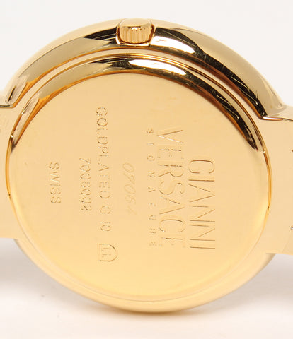 ヴェルサーチ  腕時計 コインウォッチ  クオーツ ゴールド  レディース   Versace