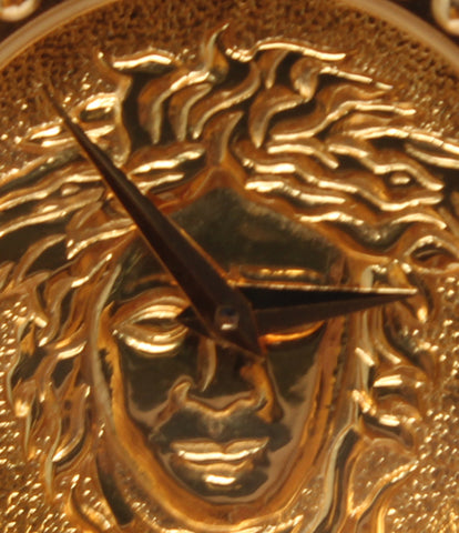 Welsert Watch Coin Watch Quartz Gold Women Versace
