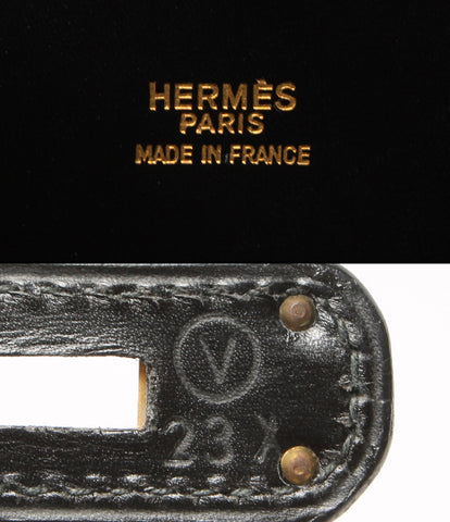 Hermes SOKERIE 30 หนังกระเป๋าสะพายแกะสลักเครื่องหมาย○ V SOKEREI ผู้หญิง Hermes