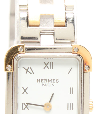 Hermes watches Croix Jules combination quartz Ladies HERMES