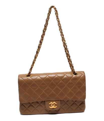 Chanel Gold Hardware leather shoulder bag Matorasse (current model) Women CHANEL