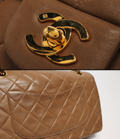 Chanel Gold Bracket กระเป๋าสะพายหนัง Matrass (รุ่นปัจจุบัน) สตรี Chanel