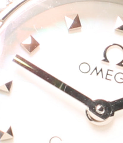 Omega Watch Constellation ควอตซ์เชลล์ผู้หญิงโอเมก้า