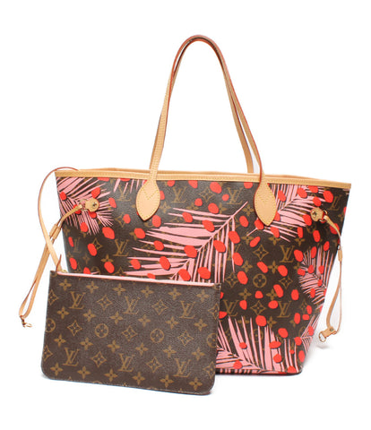 Louis Vuitton beauty products Neverfull MM tote bag Never full jungle dot Ladies Louis Vuitton