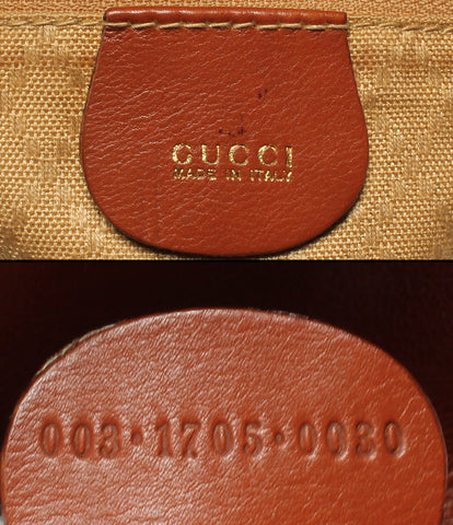 Gucci leather backpack Bamboo (old) Women GUCCI