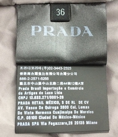 プラダ 美品 七分袖 ジップアップフードコート      レディース SIZE 36 (XS以下) PRADA