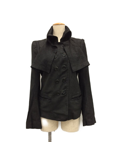 Ann Demeulemeester leather jacket Ladies SIZE 38 (S) ANN DEMEULE MEESTER