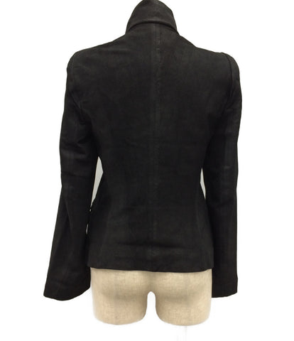 Ann Demeulemeester leather jacket Ladies SIZE 38 (S) ANN DEMEULE MEESTER